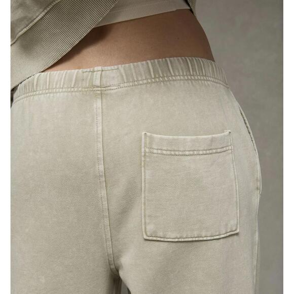 AE Everyday Luxe Wide-Leg Sweatpant American Eagle NWT Green Medium - Picture 6 of 6